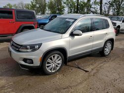 Salvage cars for sale at Bridgeton, MO auction: 2013 Volkswagen Tiguan S