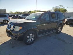 Salvage cars for sale from Copart Wilmer, TX: 2010 Nissan Pathfinder S