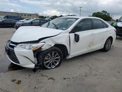 Salvage cars for sale from Copart Wilmer, TX: 2017 Toyota Camry LE