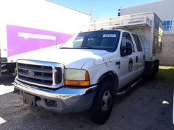 Salvage trucks for sale at Colton, CA auction: 2001 Ford F350 Super Duty