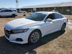 Salvage cars for sale at Phoenix, AZ auction: 2021 Honda Accord Hybrid EX
