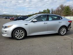 Salvage cars for sale from Copart Brookhaven, NY: 2016 KIA Optima EX