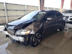 Vehiculos salvage en venta de Copart Homestead, FL: 2014 Honda Civic EXL