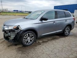 Mitsubishi salvage cars for sale: 2018 Mitsubishi Outlander SE