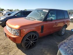 Land Rover salvage cars for sale: 2004 Land Rover Range Rover HSE