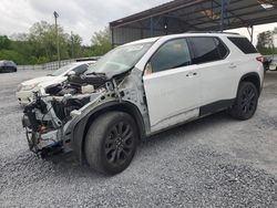 Salvage cars for sale at Cartersville, GA auction: 2019 Chevrolet Traverse High Country