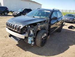 Salvage cars for sale from Copart Portland, MI: 2015 Jeep Cherokee Sport