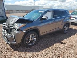 Vehiculos salvage en venta de Copart Phoenix, AZ: 2019 Toyota Highlander SE