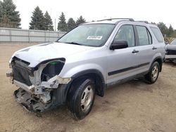 Salvage cars for sale from Copart Elgin, IL: 2004 Honda CR-V LX