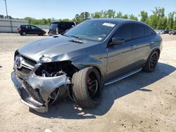 Vehiculos salvage en venta de Copart Lumberton, NC: 2018 Mercedes-Benz GLE Coupe 63 AMG-S