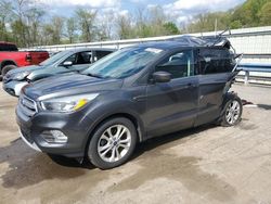 Salvage cars for sale at Ellwood City, PA auction: 2017 Ford Escape SE