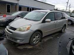 Toyota Sienna xle salvage cars for sale: 2005 Toyota Sienna XLE