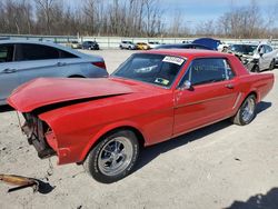 Salvage cars for sale at Leroy, NY auction: 1965 Ford Mustang L