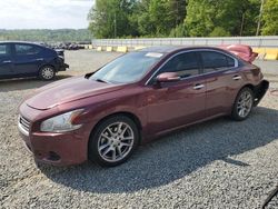 Salvage cars for sale from Copart Concord, NC: 2011 Nissan Maxima S