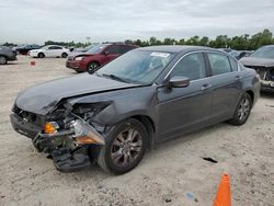 Salvage cars for sale at Houston, TX auction: 2012 Honda Accord SE