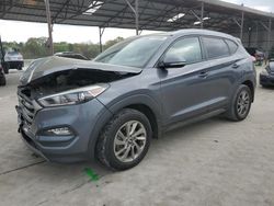 Salvage cars for sale at Cartersville, GA auction: 2016 Hyundai Tucson Limited