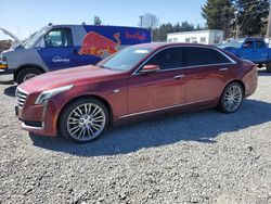 Salvage cars for sale at Graham, WA auction: 2017 Cadillac CT6 Premium Luxury