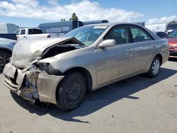 Salvage cars for sale from Copart Hayward, CA: 2003 Toyota Camry LE