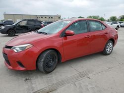 Salvage cars for sale from Copart Wilmer, TX: 2014 Toyota Corolla L