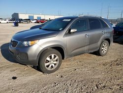 Salvage cars for sale from Copart Haslet, TX: 2011 KIA Sorento Base