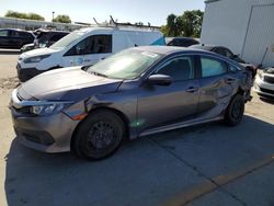 Honda Civic LX salvage cars for sale: 2017 Honda Civic LX