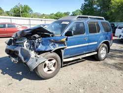 Salvage cars for sale from Copart Shreveport, LA: 2002 Nissan Xterra XE