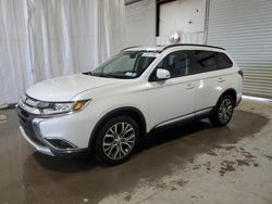 Salvage cars for sale at Albany, NY auction: 2016 Mitsubishi Outlander SE