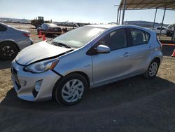 Salvage cars for sale at San Diego, CA auction: 2015 Toyota Prius C