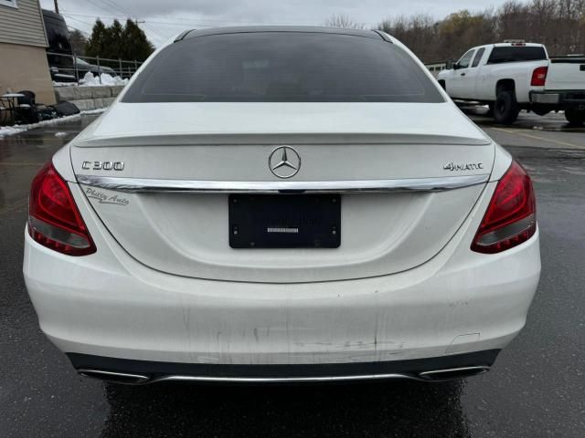 2016 Mercedes-Benz C 300 4matic