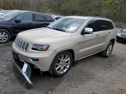 Salvage cars for sale at Marlboro, NY auction: 2014 Jeep Grand Cherokee Summit