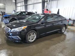 Salvage cars for sale at Ham Lake, MN auction: 2017 Hyundai Sonata SE