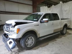 Salvage cars for sale at Leroy, NY auction: 2011 Ford F150 Supercrew