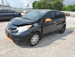 Salvage cars for sale at Oklahoma City, OK auction: 2016 Nissan Versa Note S