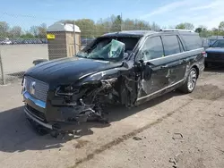 Salvage cars for sale at Chalfont, PA auction: 2023 Lincoln Navigator L Reserve