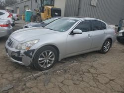 Salvage cars for sale from Copart West Mifflin, PA: 2008 Infiniti G35