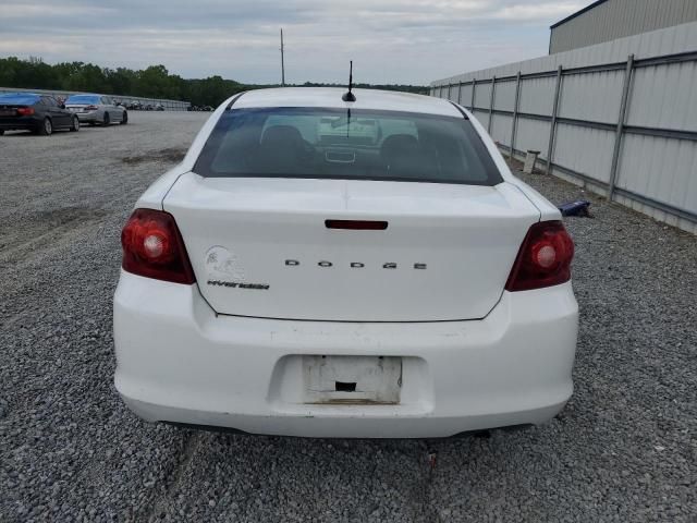 2012 Dodge Avenger SE