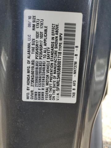 2011 Honda Odyssey EXL