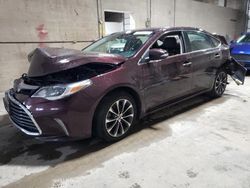 Salvage cars for sale from Copart Blaine, MN: 2018 Toyota Avalon XLE