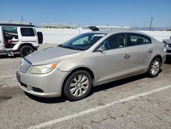 Buick salvage cars for sale: 2010 Buick Lacrosse CX