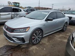 Salvage cars for sale from Copart Chicago Heights, IL: 2018 Volkswagen Passat GT