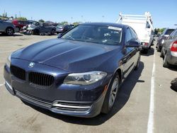 Salvage cars for sale at Vallejo, CA auction: 2014 BMW 528 I