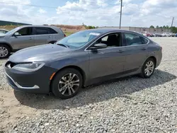 Salvage cars for sale at Tifton, GA auction: 2015 Chrysler 200 Limited