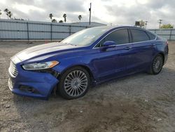 Salvage cars for sale at Mercedes, TX auction: 2016 Ford Fusion Titanium