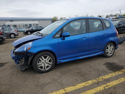 Salvage cars for sale from Copart Pennsburg, PA: 2008 Honda FIT Sport