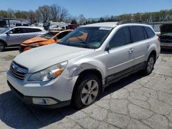 Salvage cars for sale at Rogersville, MO auction: 2011 Subaru Outback 2.5I Premium