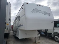 Salvage trucks for sale at North Las Vegas, NV auction: 1997 Teton 5th Wheel