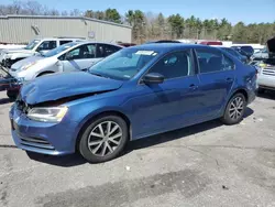 Salvage cars for sale from Copart Exeter, RI: 2016 Volkswagen Jetta SE