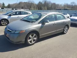 Salvage cars for sale at Assonet, MA auction: 2006 Honda Civic EX