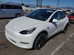 Salvage cars for sale at Van Nuys, CA auction: 2020 Tesla Model Y