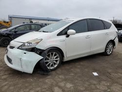 Salvage cars for sale from Copart Pennsburg, PA: 2012 Toyota Prius V